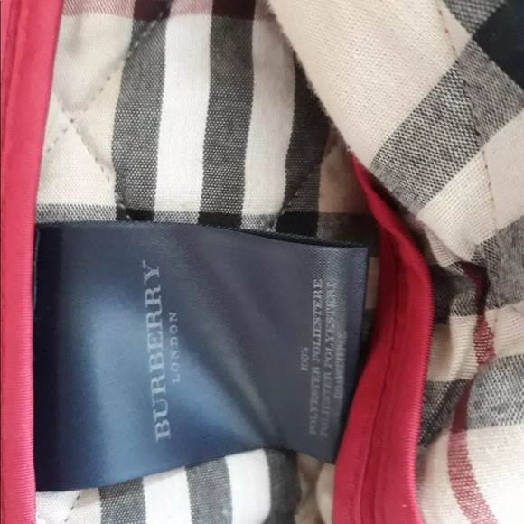 Burberry London Nova Chk Quilted Jacket Size Sm - Picture 6 of 8